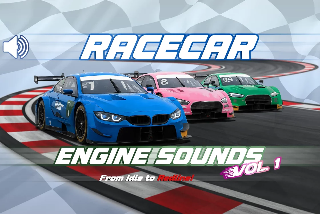 Racecar Engine Sounds – Vol. 1.