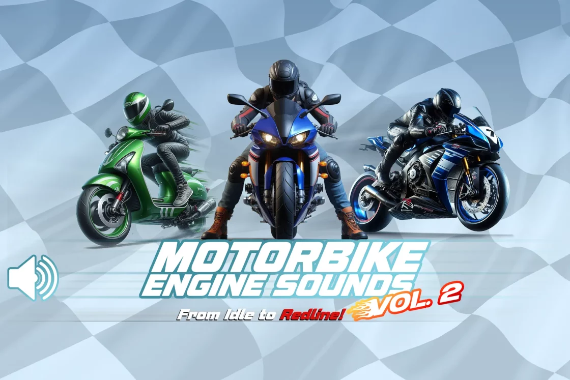 Motorbike Engine Sounds – Vol. 2