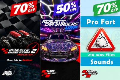 FAB Sale Slashes Prices on Game Audio and Shaders